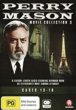 Perry Mason Movie Collection 3 Cases 13-18 DVD | Raymond Burr | Region 4 - £21.89 GBP