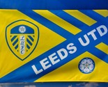 Leeds Utd Football Club Flag 3x5ft Polyester Banner  - £12.73 GBP