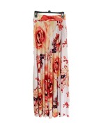 Emma Ducci Large All Over Floral Print Wide Leg Palazzo Pants Pull On Large - $64.48 CAD