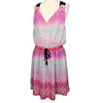 Purple and Pink Sleeveless Blouson Dress Size XL - £19.49 GBP
