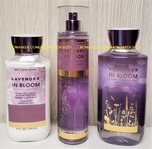 Lavender in Bloom Bath and Body Work Fragrance Mist Body Lotion Shower Gel - £31.06 GBP