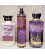Lavender in Bloom Bath and Body Work Fragrance Mist Body Lotion Shower Gel - $39.00