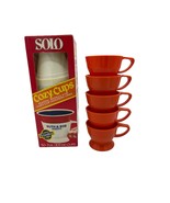 Vintage Lot Of 5 Solo Cozy Cups w/ COMPLETE Box Of 50 7oz Refill Cups - $24.74