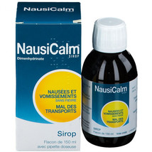 NausiCalm-Syrup for Nausea &amp; Travel Sickness-Bottle of 150ml - $29.99