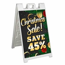 Christmas Sale Save 45% Signicade 24x36 A Frame Sidewalk Sign Double Sided - £33.60 GBP+