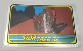 Rare 80s 90s / Star Trek V (5) /prism vending sticker  SPOCK KIRK RETRO - £22.02 GBP