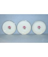 Fine China of Japan Imperial Rose 6702 3 Bread and Butter Plates - £3.92 GBP