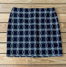 banana republic women’s patterned Mini pencil skirt size 8 black white K9 - £12.54 GBP