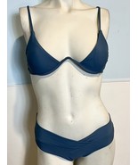 Shein Blue with Underwire Top Two Piece Bikini Size M - €8,18 EUR
