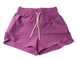 Eddie Bauer Shorts Size XS Womens Purple Elastic Waist Run Gorpcore Zip ... - $23.57