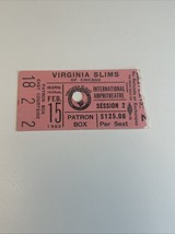 1983 Virginia Slims of Chicago Tennis Ticket 2/15 Martina Navratilova Ch... - $15.00