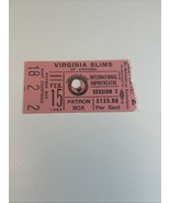 1983 Virginia Slims of Chicago Tennis Ticket 2/15 Martina Navratilova Ch... - $15.00