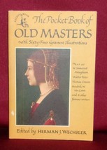 Wechsler Pocket Book Of Old Masters 1949 First Ed Paperback Unread 64 Art Plates - £10.76 GBP