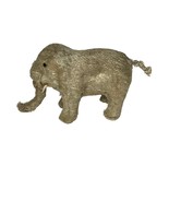 Vintage 1950&#39;s Japan Mohair Windup Elephant Toy Spinning Tail - $461.34 MXN