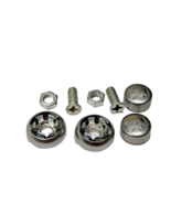 New Anti Theft JDM Japan Japanese License plate mount screws bolts Caps ... - €85,32 EUR