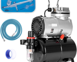 1/5 HP Professional Air Compressor with 3L Tank, Quiet Air Brush Paint S... - $211.37