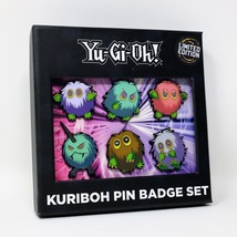 Yu-Gi-Oh! Kuriboh Limited Edition Enamel Pin Set Official Konami Collectible - £20.60 GBP