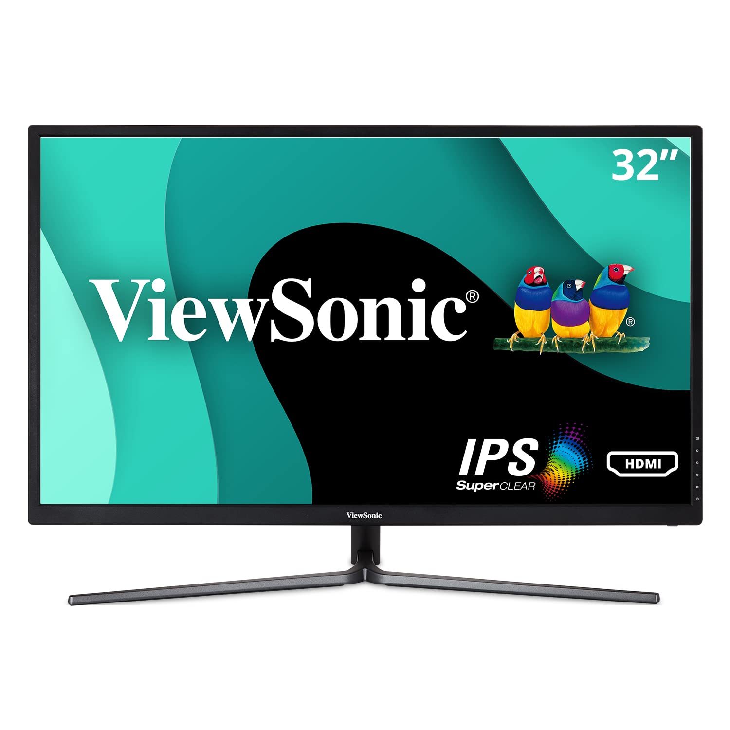 ViewSonic VX3211-2K-MHD 32 Inch IPS WQHD 1440p Monitor with 99% sRGB Color Cover - $500.99