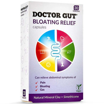 Doctor Gut Bloating Relief Capsules x 30 | Drug-Free, Natural Relief - £10.65 GBP