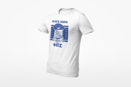 PHI BETA SIGMA FRATERNITY White Short Sleeve T-Shirt 1914 - £30.92 GBP