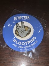 Loot Crate Star Trek Online Futuristic Loot Pin July 2016 - £3.92 GBP