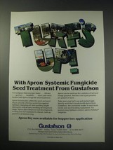 1991 Gustafson Apron Systemic Fungicide Ad - $18.49