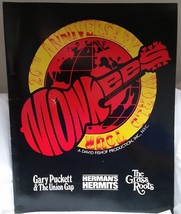 THE MONKEES - VINTAGE WORLD TOUR 1986 CONCERT PROGRAM BOOK - VG CONDITION - £11.96 GBP