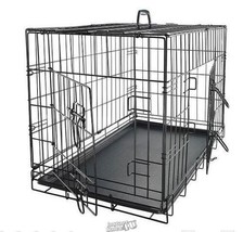Paws & Pals Double-Door Pet Crate Size Small 24"Lx17"Dx19"H - £59.44 GBP
