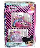L.O.L. Surprise Microfiber Twin Full Reversible Comforter 72x86in I Rock... - $741.10 MXN
