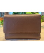 Royce Leather Valet Key Case Wallet Trifold Brown 612-MAH-5 Mahogany - $547.98 MXN