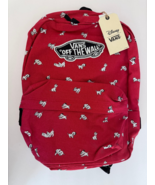 Vans Off Wall X Disney 101 Dalmatians Backpack Book Bag Red All Over Pri... - $1,458.41 MXN