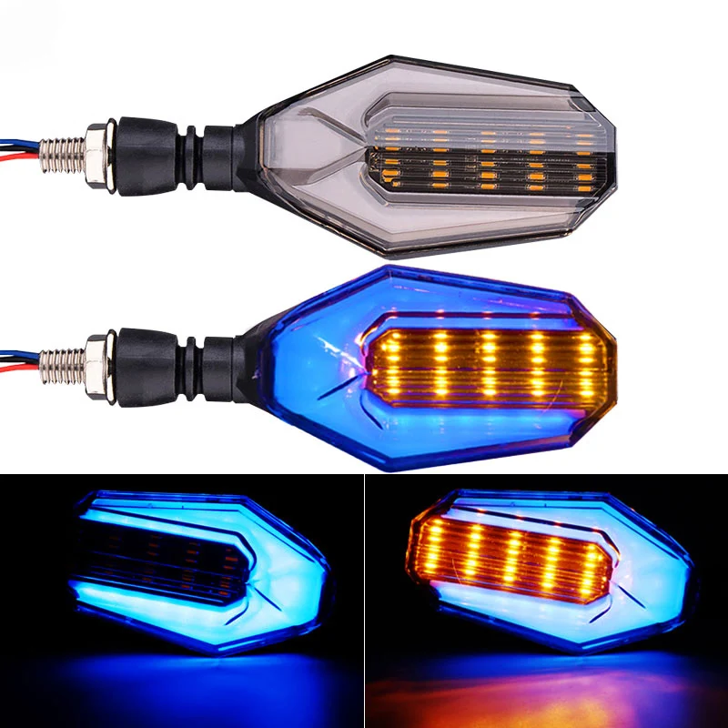 Motorcycle Turn Signals Light LED Flashing Waterproof Tail for Tmax 530 - £14.54 GBP+