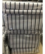 RALPH LAUREN PRESCOTT  POLO  NAVY WHITE STRIPE4pc KING SHEET SET NIP $575 - $379.11 CAD