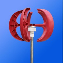 300W Red Lantern Shaped Miniature Wind Turbine Wind Generator Set - $1,722.80