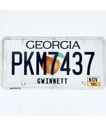 2015 United States Georgia Gwinnett County Passsenger License Plate PKM7437 - $18.80