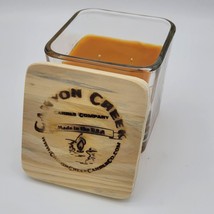 New Canyon Creek Candle Company 14oz Cube Jar Orange Blossoms Handmade! - £22.93 GBP