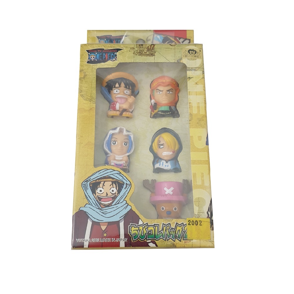 Yutaka One Piece Chibi Mini Figure Alabasta Arc Luffy Vivi Zoro Sanji Ch... - $34.00