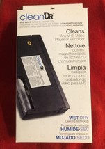 Clean Dr VCR VHS Video Head Cleaner - Wet Dry Cleaning Technology - £7.78 GBP