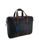 Cole Haan Buchannon Mens Designer Genuine Brown Leather Black Business B... - £118.69 GBP