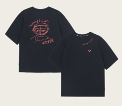 Victor 25S/S Unisex Badminton T-shirts Sports Casual Tee Overfit NWT VT2... - $64.52