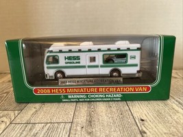 Hess Gasoline Miniature Recreation Van With mini car in The Van New in Box 2008 - £9.58 GBP