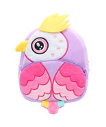 Anykidz 3D Purple Owl Backpack Cute Animal With Cartoon Designs Children... - £32.31 GBP