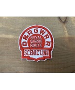 Vintage Train Patch Royal Gorge Route D&amp;RGWRR Railroad RR 2&quot; Round Unsewn - $12.82