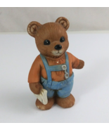 Vintage Homeco Papa With Newspaper Bear 3.75&quot; Figurine #1450 - $8.29 CAD