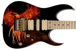 Guitar Skin Axe Wrap Re-skin - Mercury Phoenix Rising 758 - $27.71+