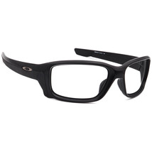 Oakley Men&#39;s Sunglasses Frame Only OO9331-05 Straightlink Matte Black Wrap 61 mm - £118.50 GBP