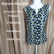 Banana Republic printed detail tank top size S - $10.00