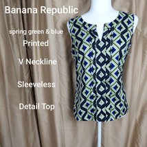 Banana Republic printed detail tank top size S - £7.84 GBP