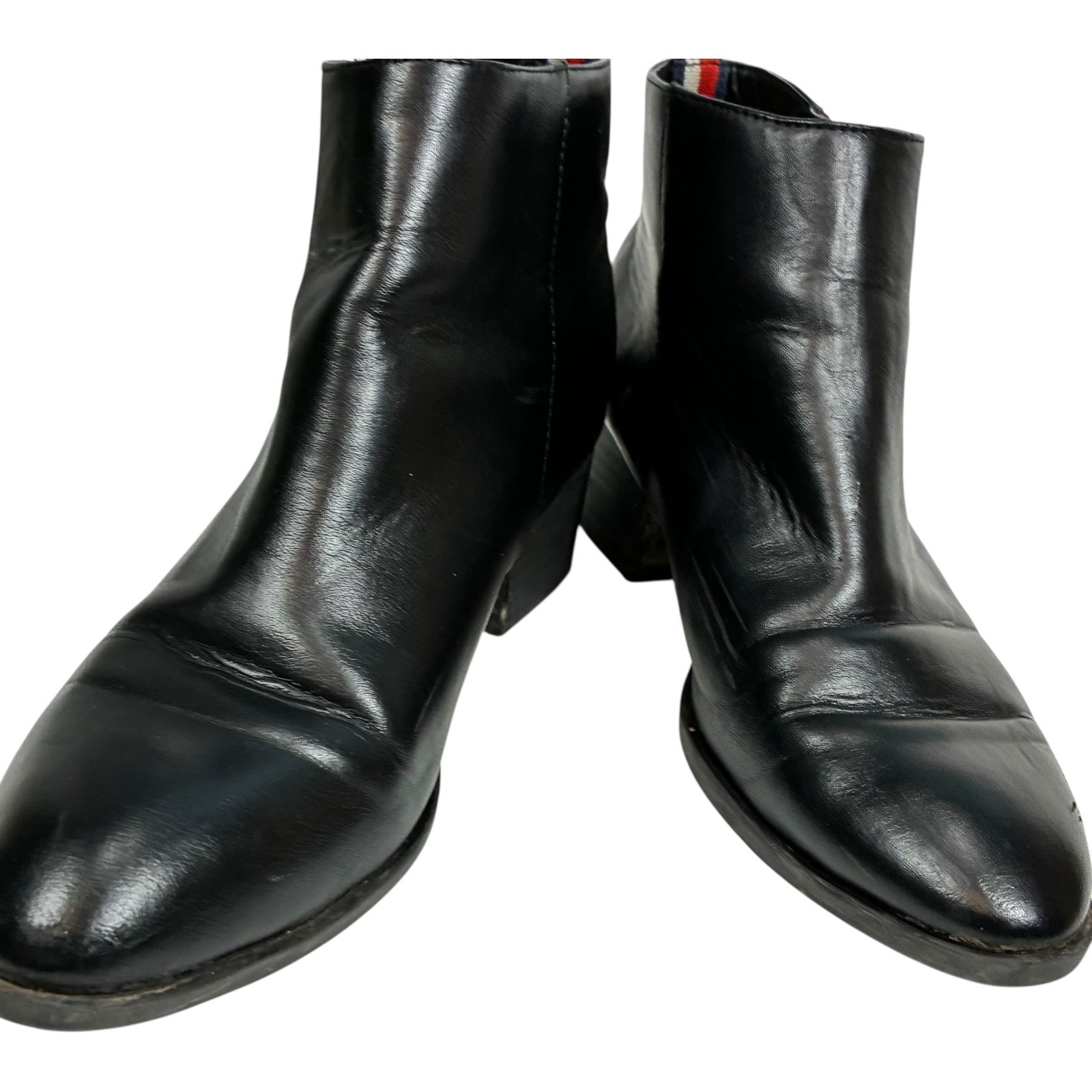 Tommy Hilfiger Reiz 2 Black Zip-up Ankle Bootie TWREIZ2-M women's size 9M Item image 3