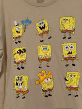 NWOT - Nickelodeon SpongeBob SquarePants Images Adult Size L Short Sleeve Tee - £14.15 GBP